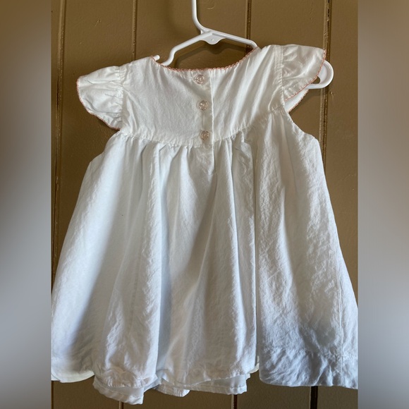 Girl’s 4T Catherine Malandrino White and Pink Dress - Picture 6 of 7